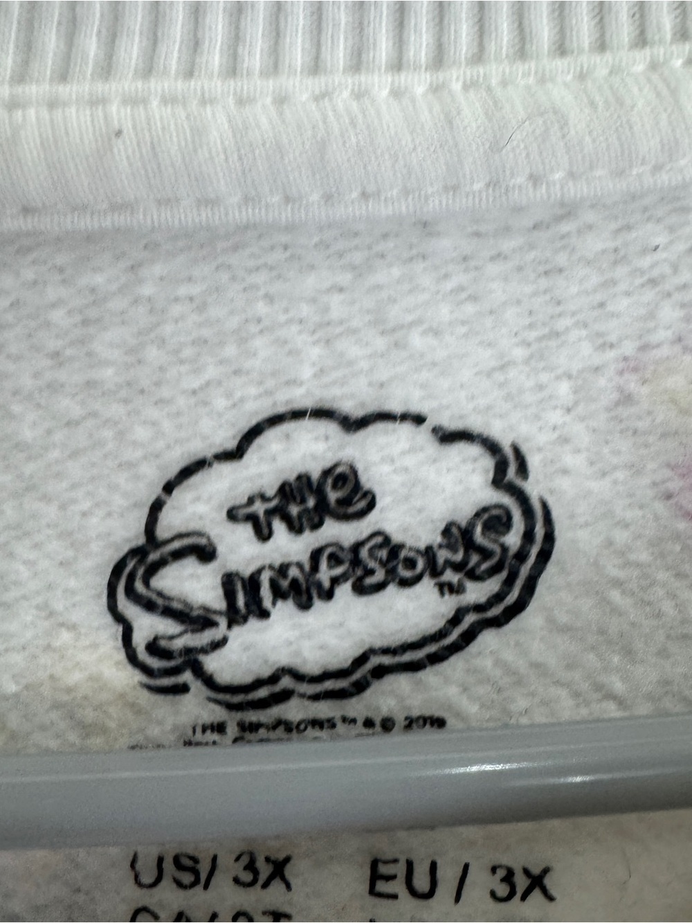 The Simpsons Pullover Sweatshirt Size 3X - Picture 6 of 8